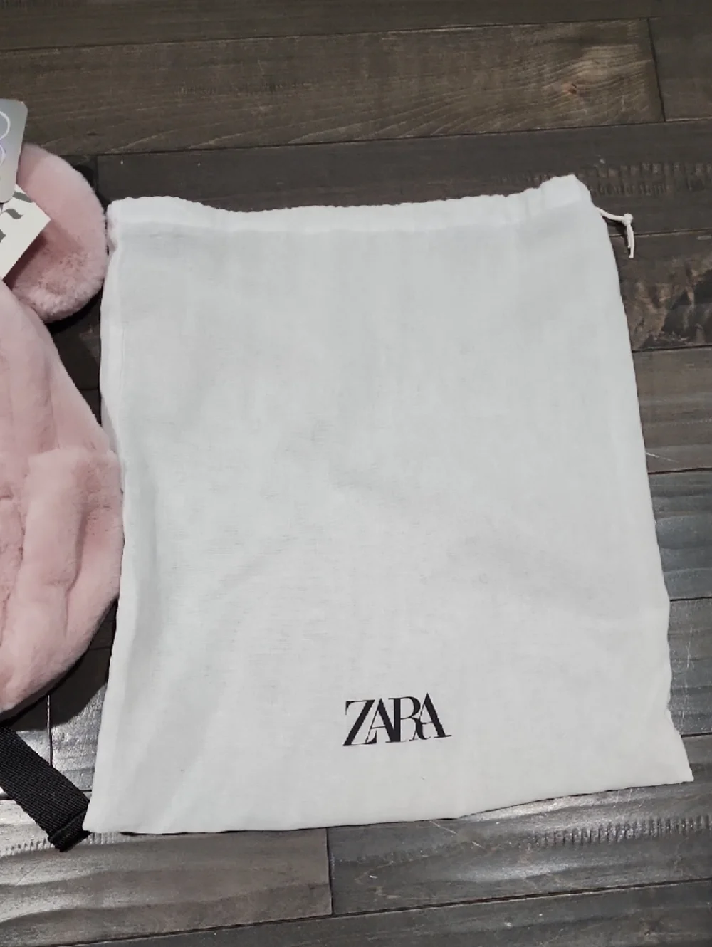 Zara plush faux